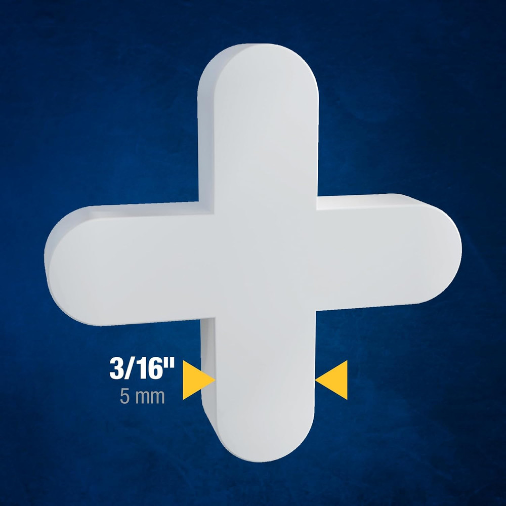 3/16" Traditional Flexible Tile Spacers (300-Pack)
