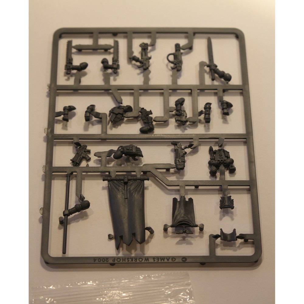 Warhammer 40K Space Marines Command Squad First Born "48-17" .Open Box (A1)