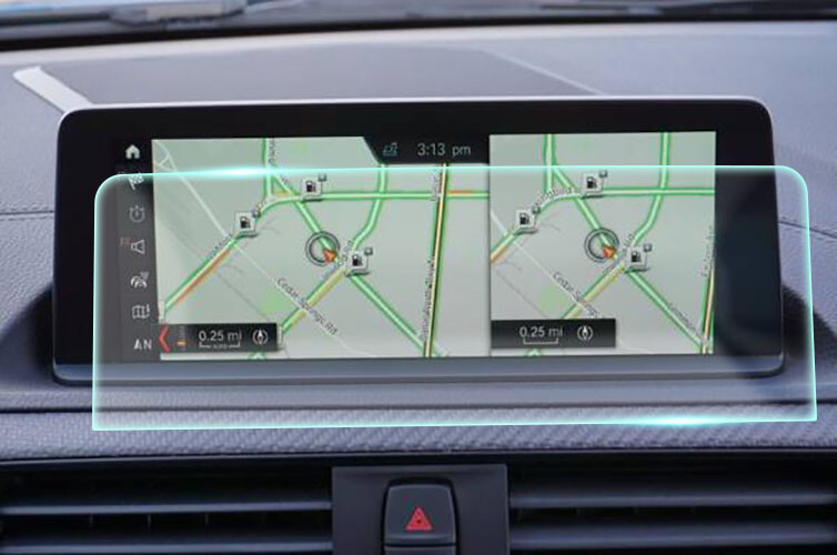 Crystal Clear Screen Protector for 2018 BMW M2 Vehicle Navigation