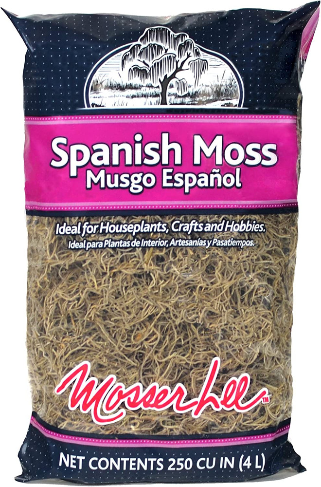 ML0560 Spanish Moss, 250 Cubic Inches