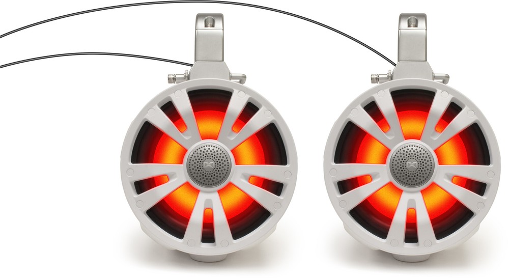 ECOXGEAR SEI-ET7708 2-Pack White 8' Speakers Non Amplified