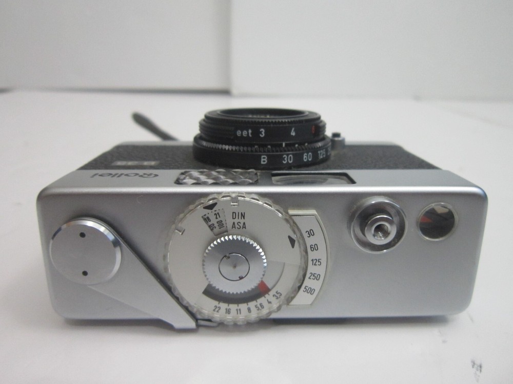 Vintage Rollei 35 Camera, E15B Flash with The Original Case