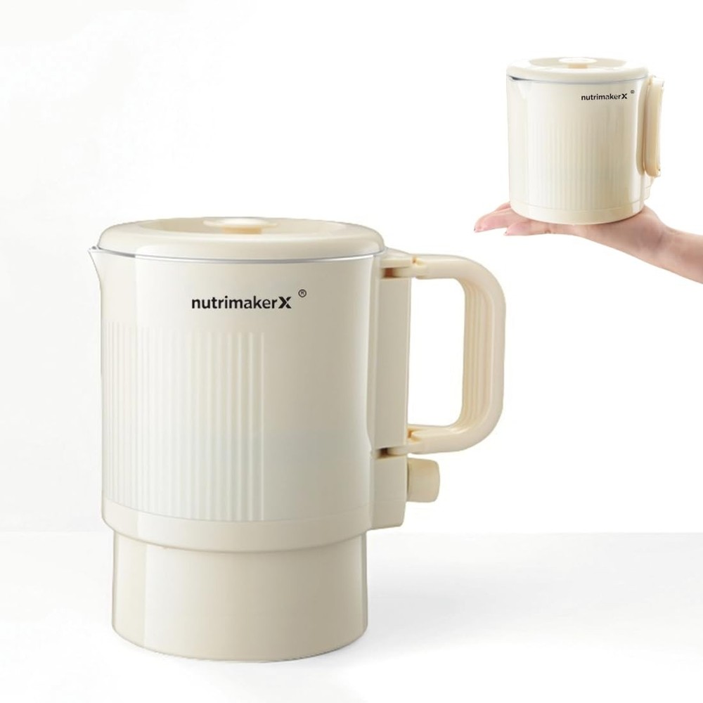 Premium Travel-Friendly Foldable Electric Kettle - 21oz Hot Water Boiler with...