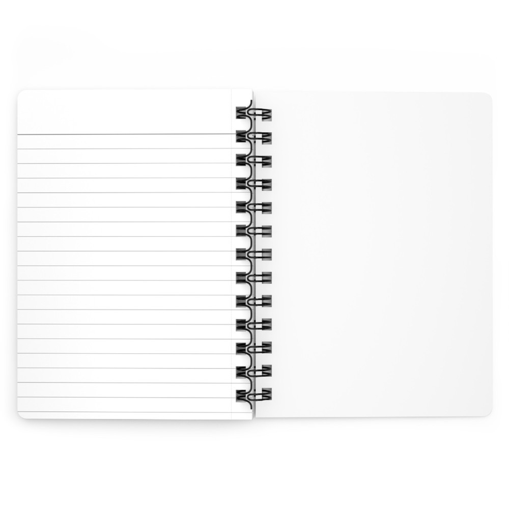 Orange Tabby Cat Spiral Bound Journal