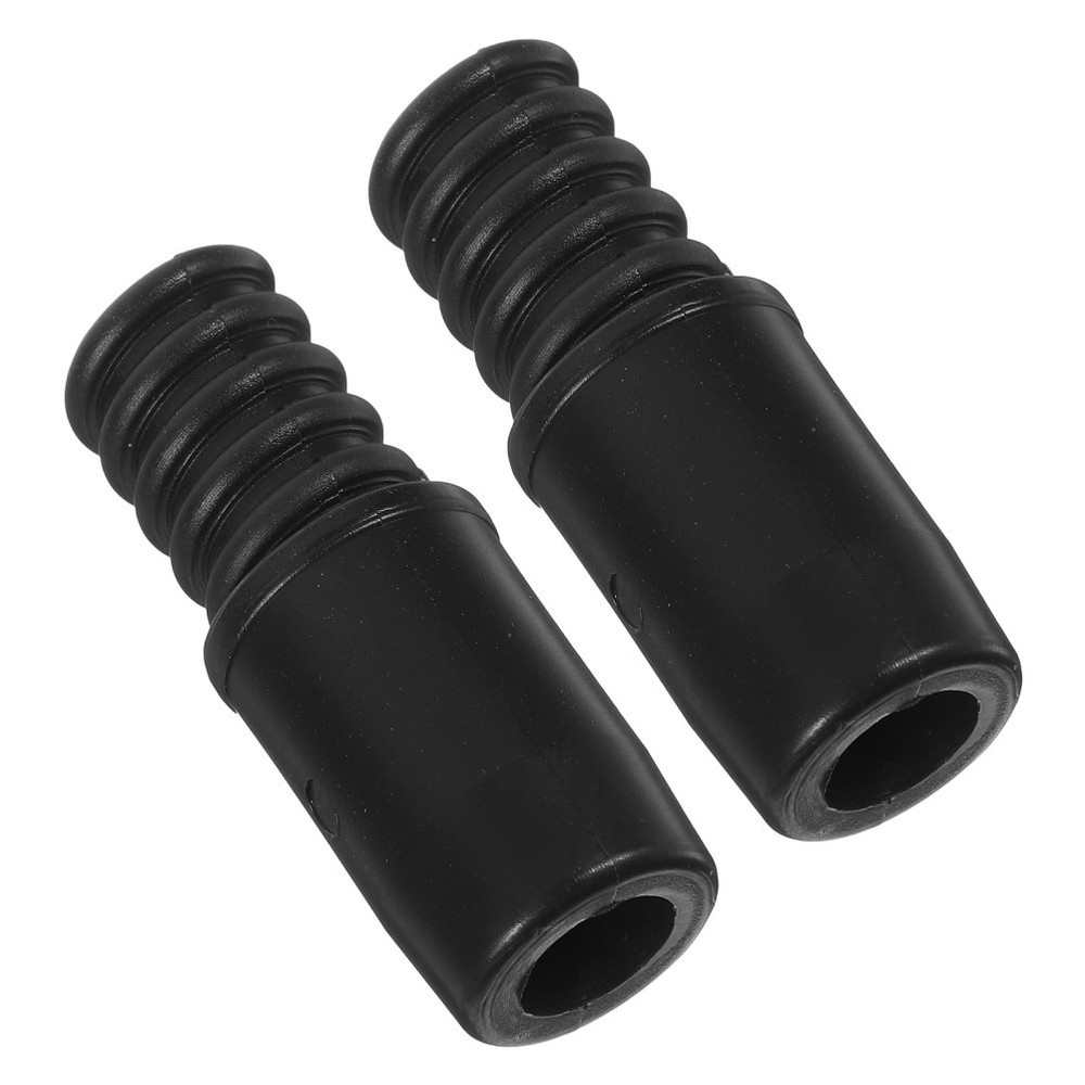 2 Pcs Plastic Broom Handle End Adapter Threaded Tips For Floor Cleaning Tools