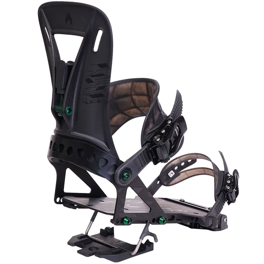 SPARK R&D Surge ST Pro 24/25 Black Splitboard Bindings (B30062425)