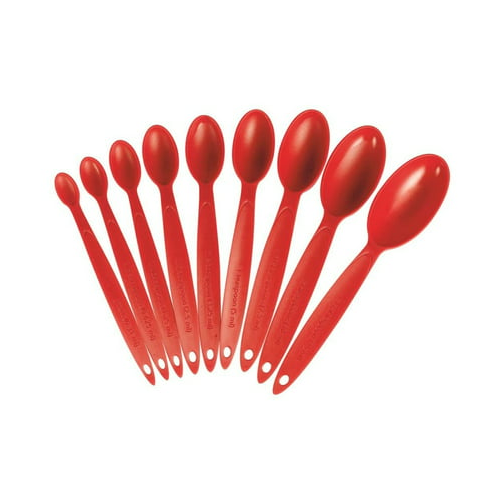 CUISIPRO Measuring Spoon 9pc Set Red