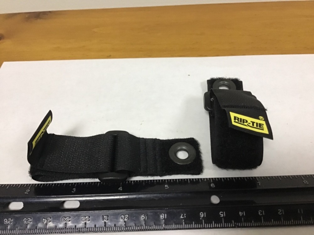 New Qty (2) "Rip-Tie" Cinch Straps RTCS7-10