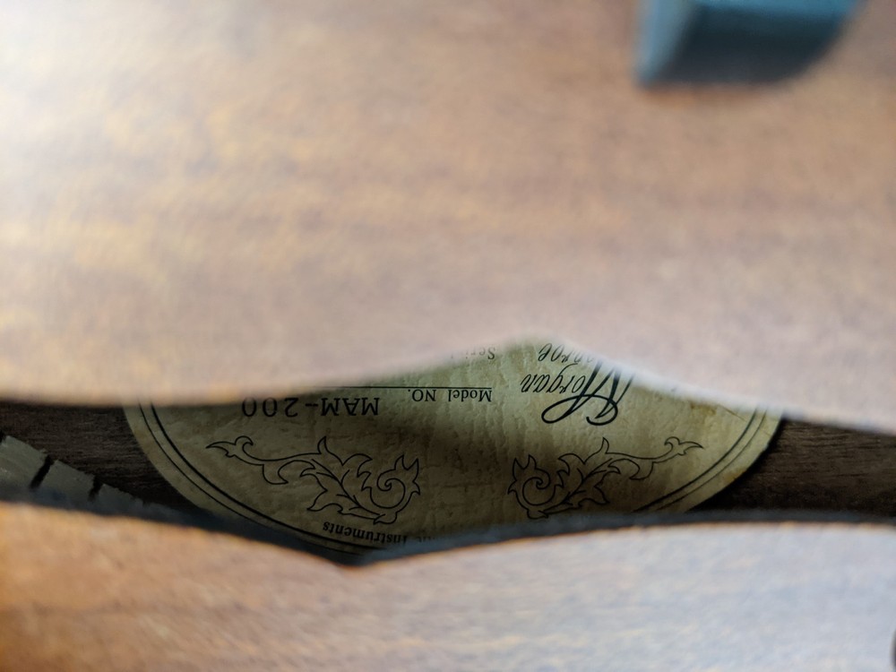 MORGAN MONROE MANDOLIN Model # MAM-200 With Case