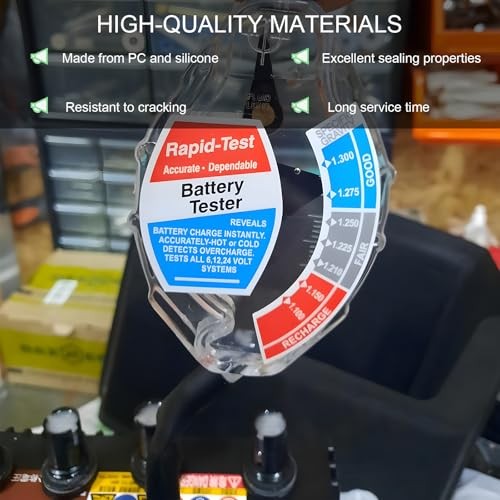 Deep Cycle Car Battery Hydrometer Tester & Analyzer with Car Battery Hydrometer