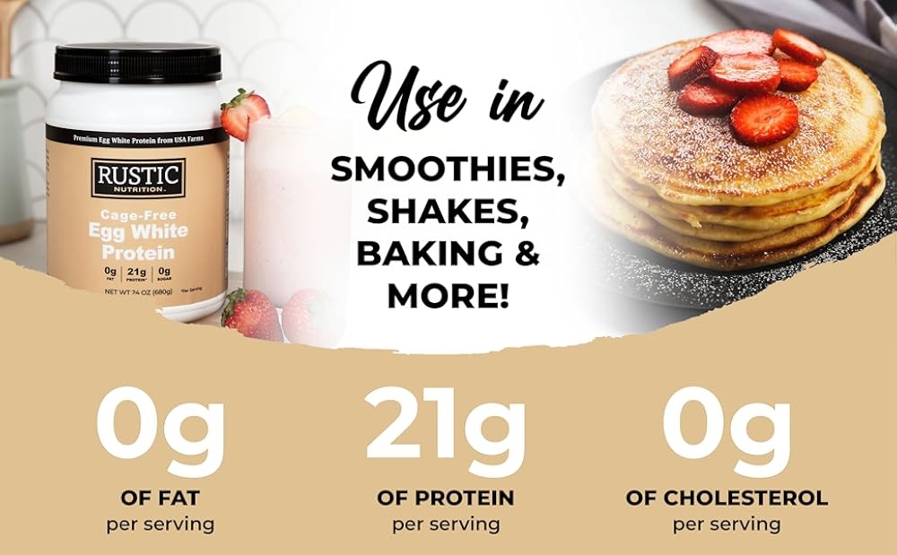 Premium Ca-Egg White Protein Powder, -Sourced, Protein,