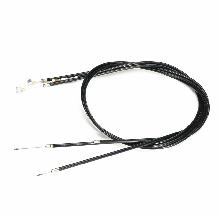 Black Universal Motorcycle Cable Kit Brake Cable+Clutch Cable+Throttle Cable Set
