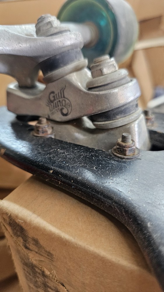 Sector 9 Longboard space paint with gull wing trucks
