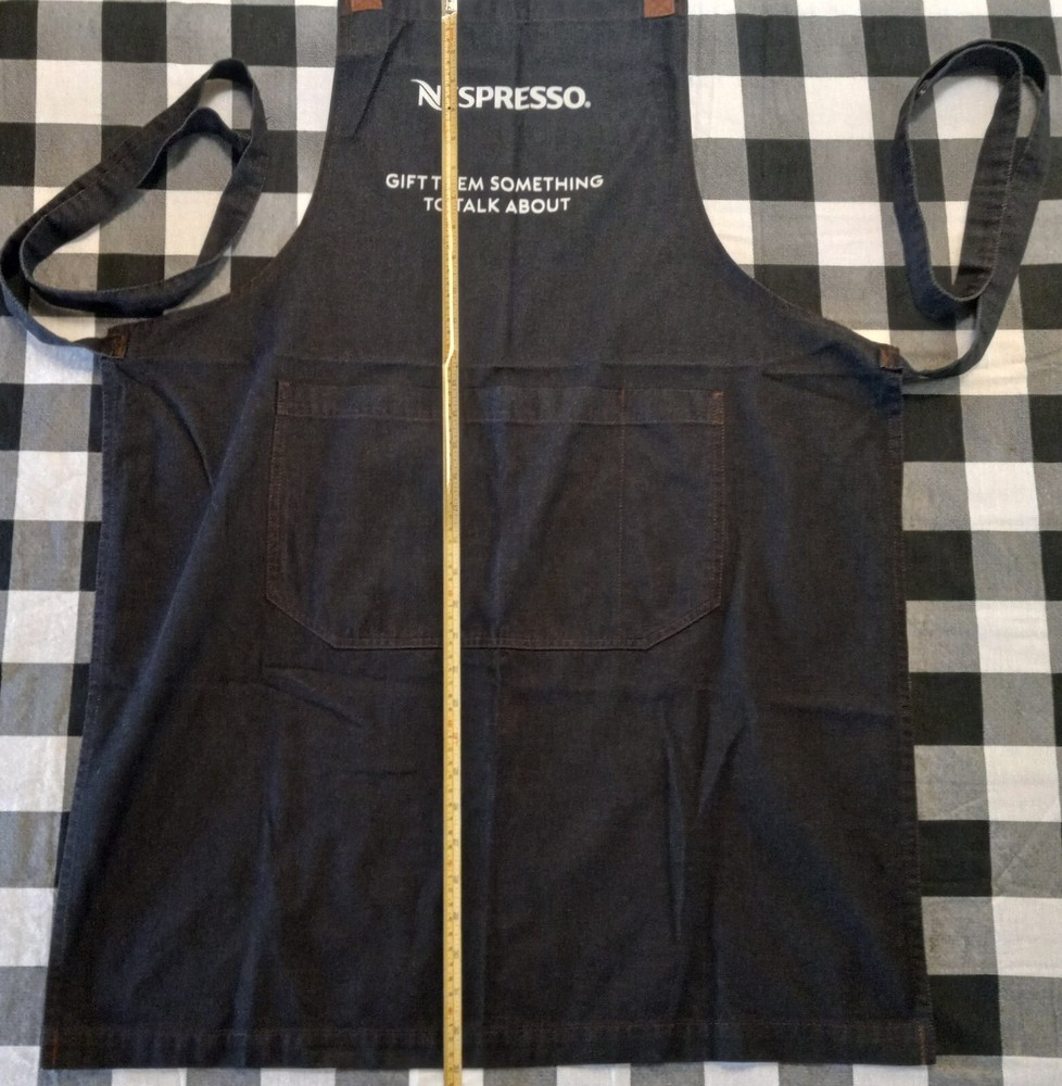 Used NESPRESSO Gift Them Something To Talk About Apron