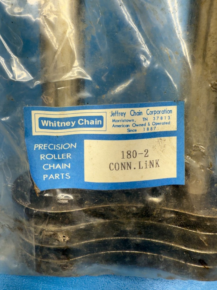 Whitney Chain 180-2 Precision Rolling Chain Link Connector
