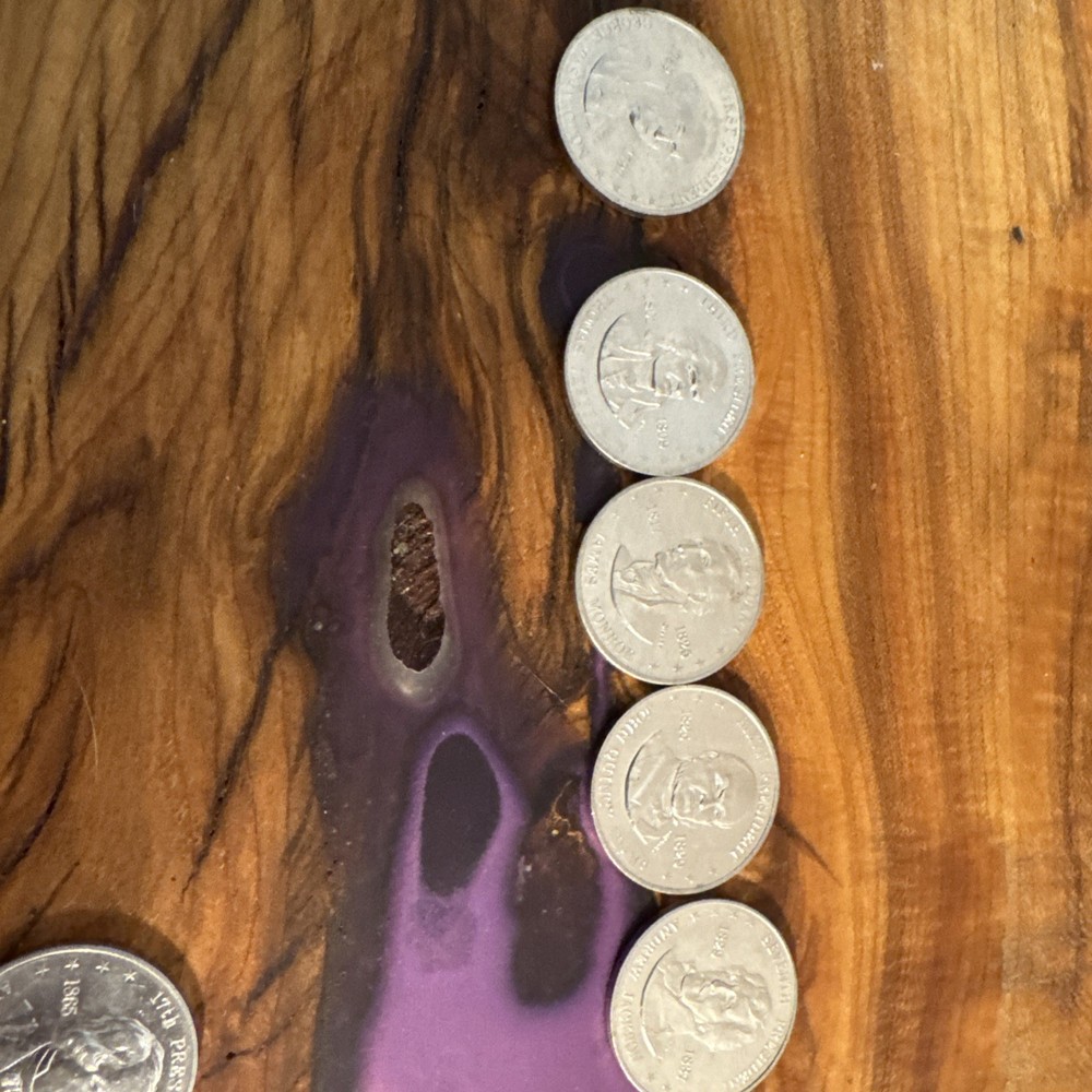 Vintage Assorted Gas Station Coins