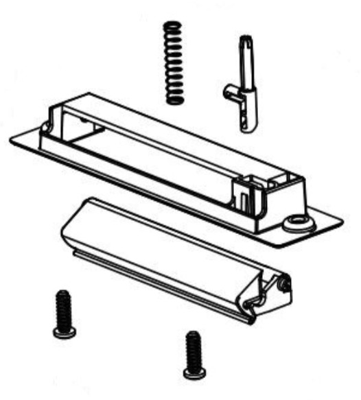 NORCOLD 639506 OEM REFRIGERATOR DOOR HANDLE KIT *S14