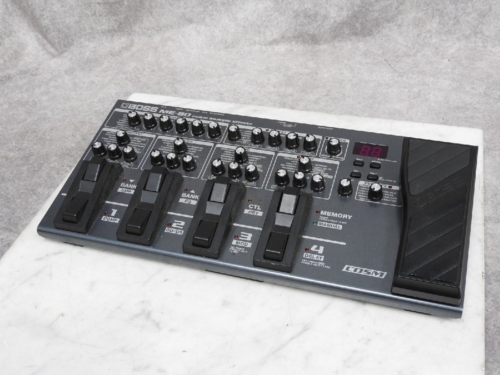 Boss ME 80 Guitar Multi Effects Processor Pedal Tested Working Used