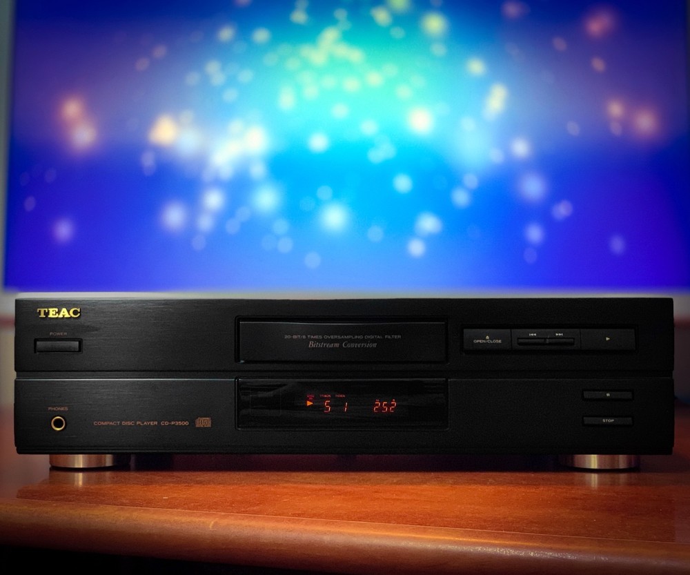 TEAC CD-P3500 🌈RaRe🌈 Vintage CD/CDR Deck