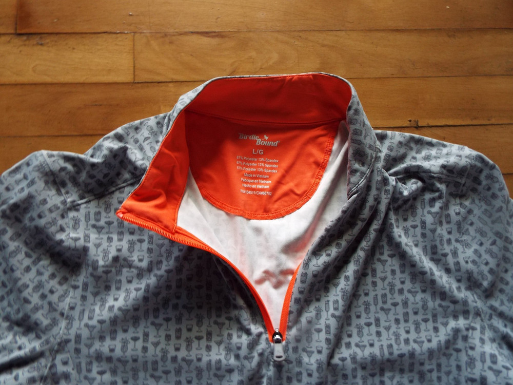GOLF SHIRT Long Sleeve Pullover by BIRDIE BOUND