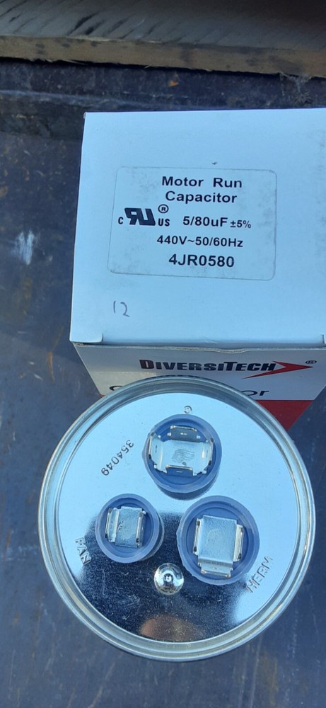 Diversitech - Motor Run Capacitor 4JR0580