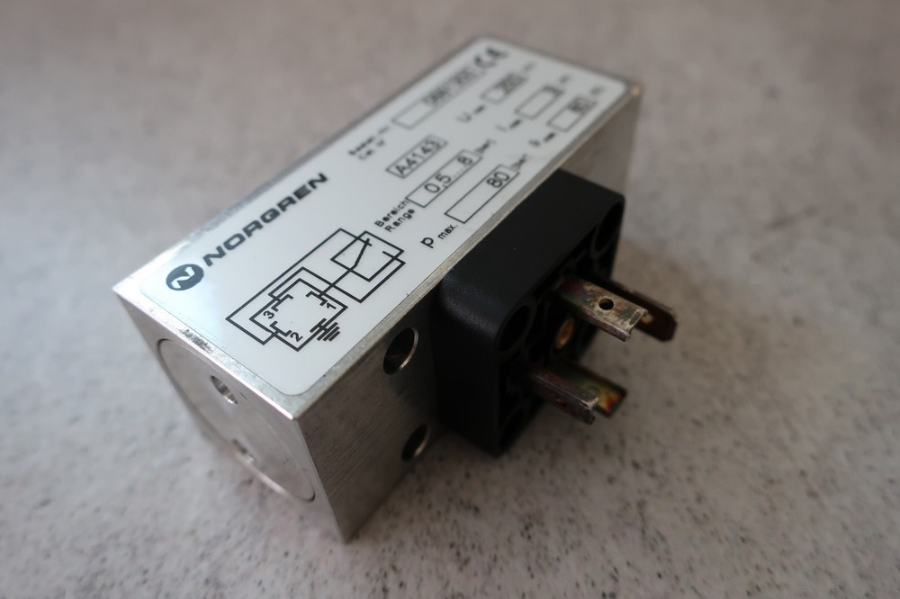 Norgren 0881300 Pressure Switch Range 0.5-8 bar