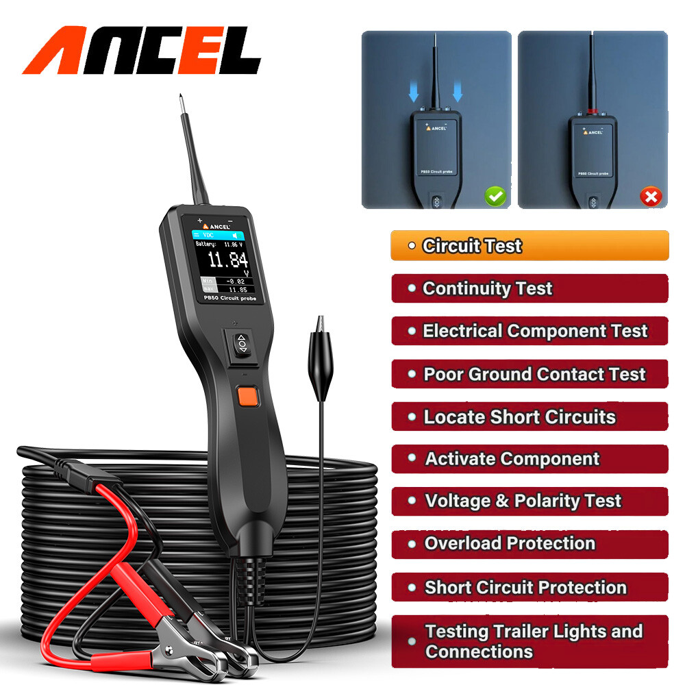 Car PowerScan probe Electrical Tester power Circuit Tester AVOmeter Diagnostic