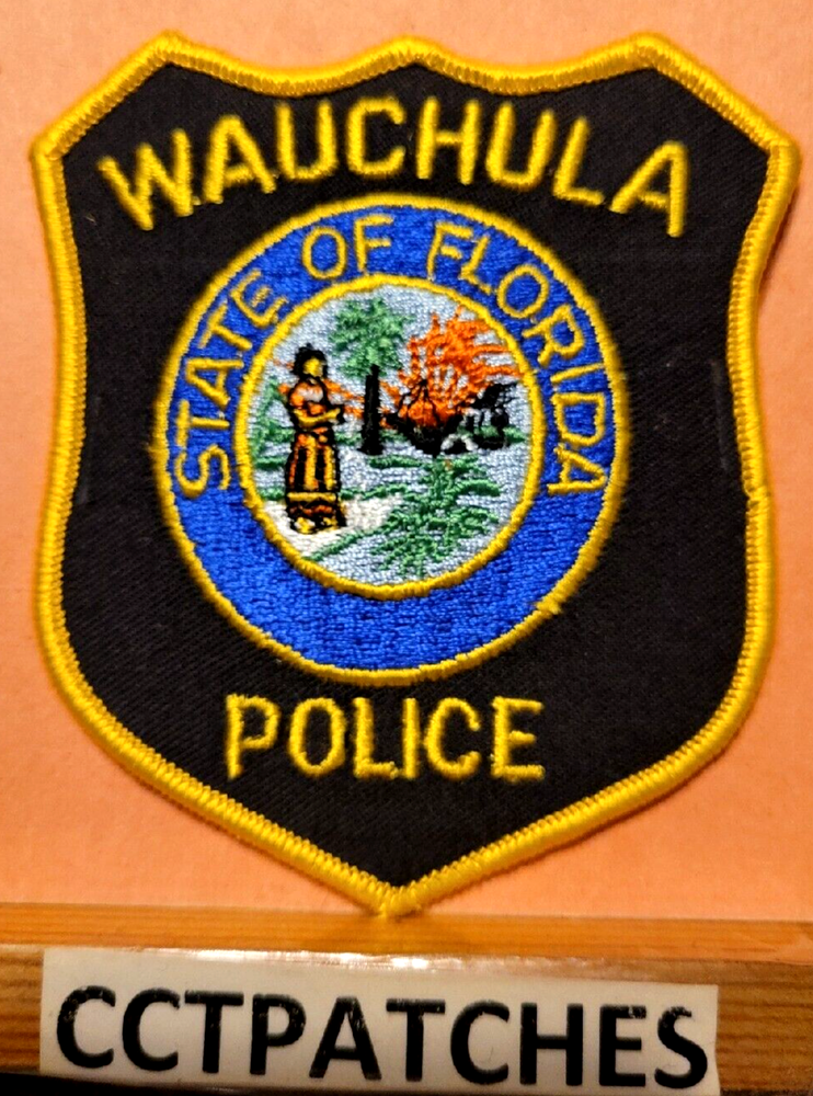 WAUCHULA, FLORIDA POLICE SHOULDER PATCH FL
