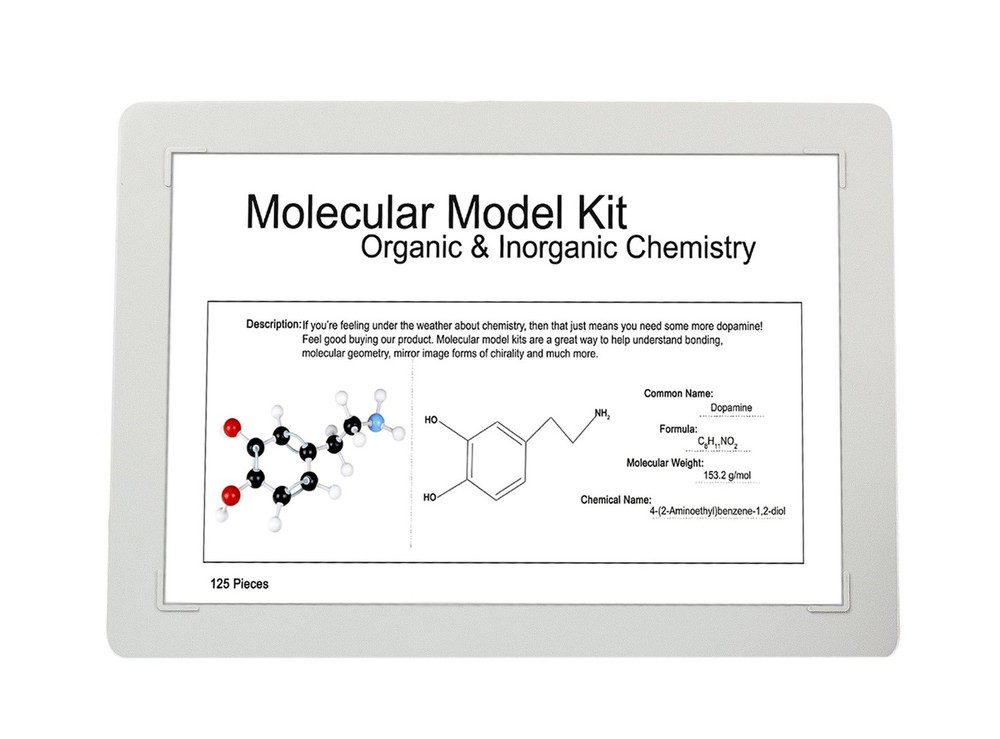 PCM007 125PCs Molecular Model Kit