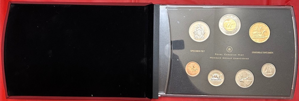 2007 Canada Specimen Set Plus COA & Box