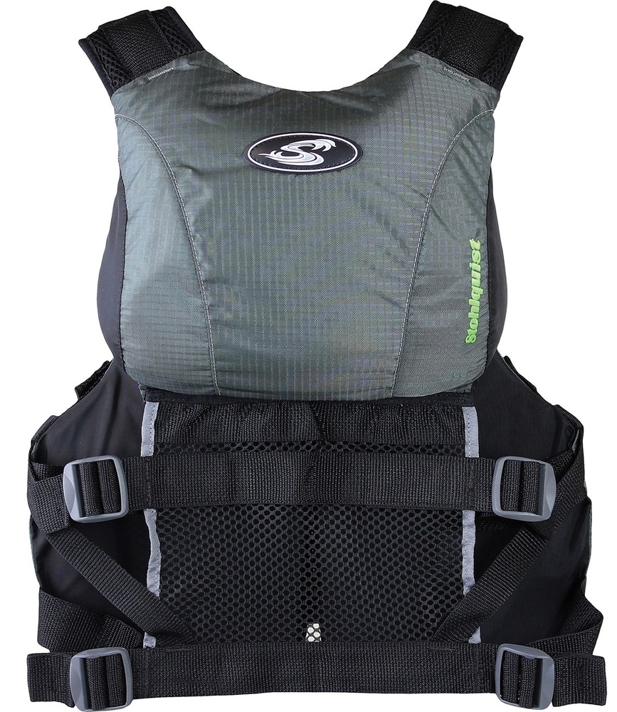 Stohlquist Men Ebb Lifejacket PFD Gray SM/MD 33in39in
