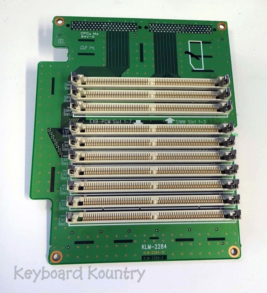 Korg Triton Studio PCM/SIMM board (KLM-2484)