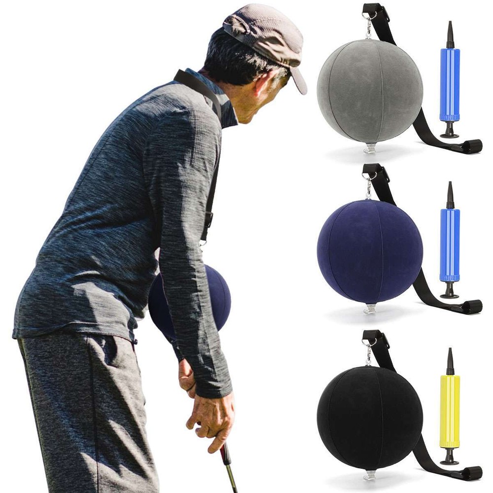 Portable Tour Striker Smart Ball Golf Swing Training Teaching Aids Adjustable