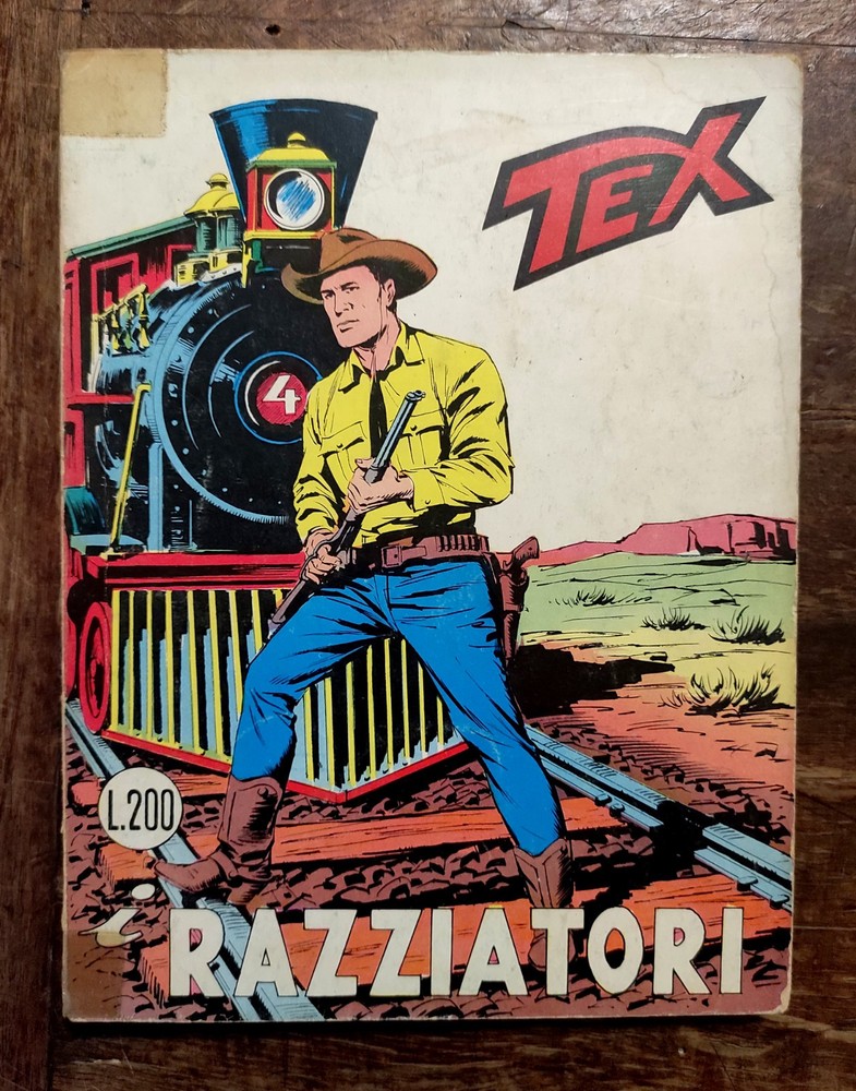 Comic TEX 98 I RAZZIATORI 1968 First Edition Bonelli Read Description