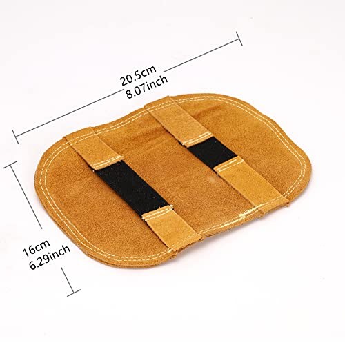 Welding Hand Shield High Temperature Resistant Hand Pad Leather Heat Shield