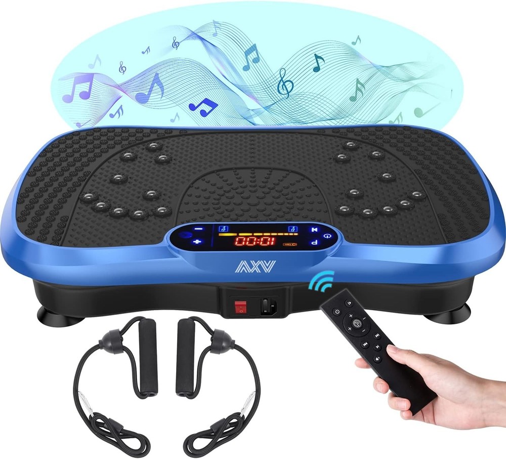 AXV Body Shaker: Bluetooth-Enabled Vibration Platform for Quick Workouts