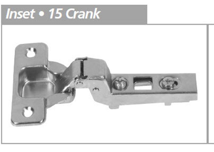 Inset Concealed Hinge - 110 Degree -Easy Clip