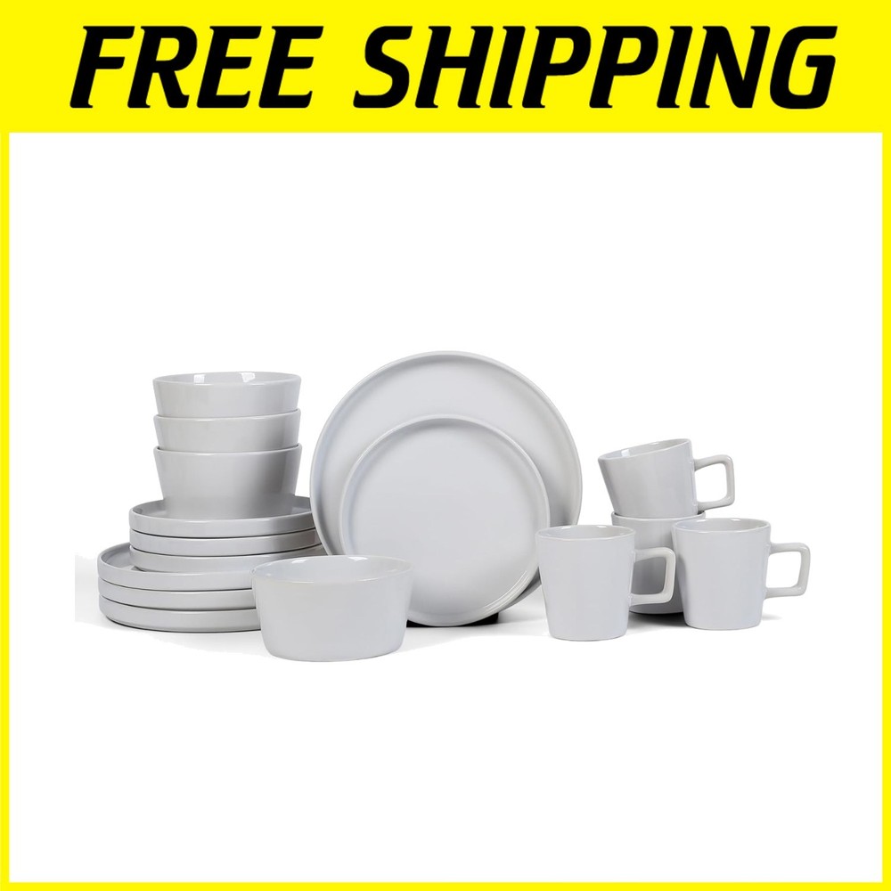 Celina 16-Piece Dinnerware Set, Service For 4, Stoneware