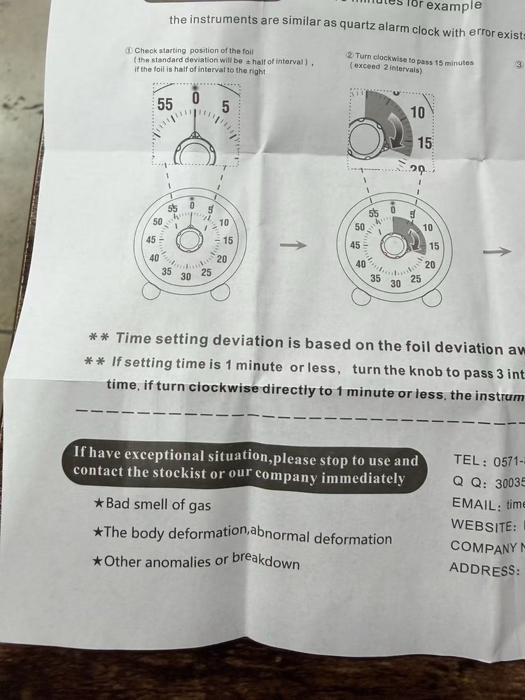 Visual Timer 60 Minute Countdown Silent Rechargeable Time Management Clock