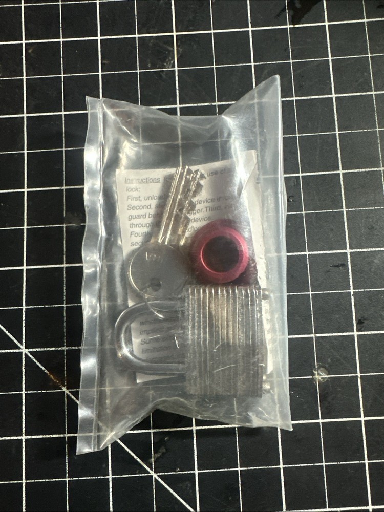 Kel-Tec CNC Trigger Lock #395 with Padlock & 2 Keys