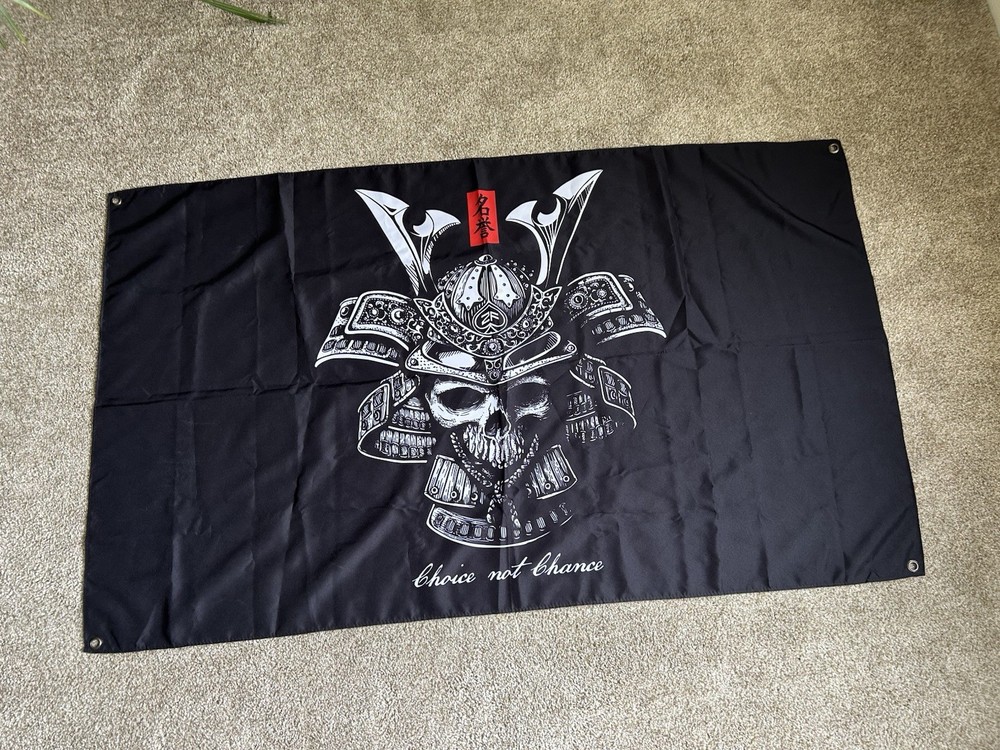 Zero Foxtrot Choice Not Chance Banner Flag