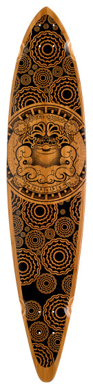 Trurute Indra Pin Tail (Complete Longboard)
