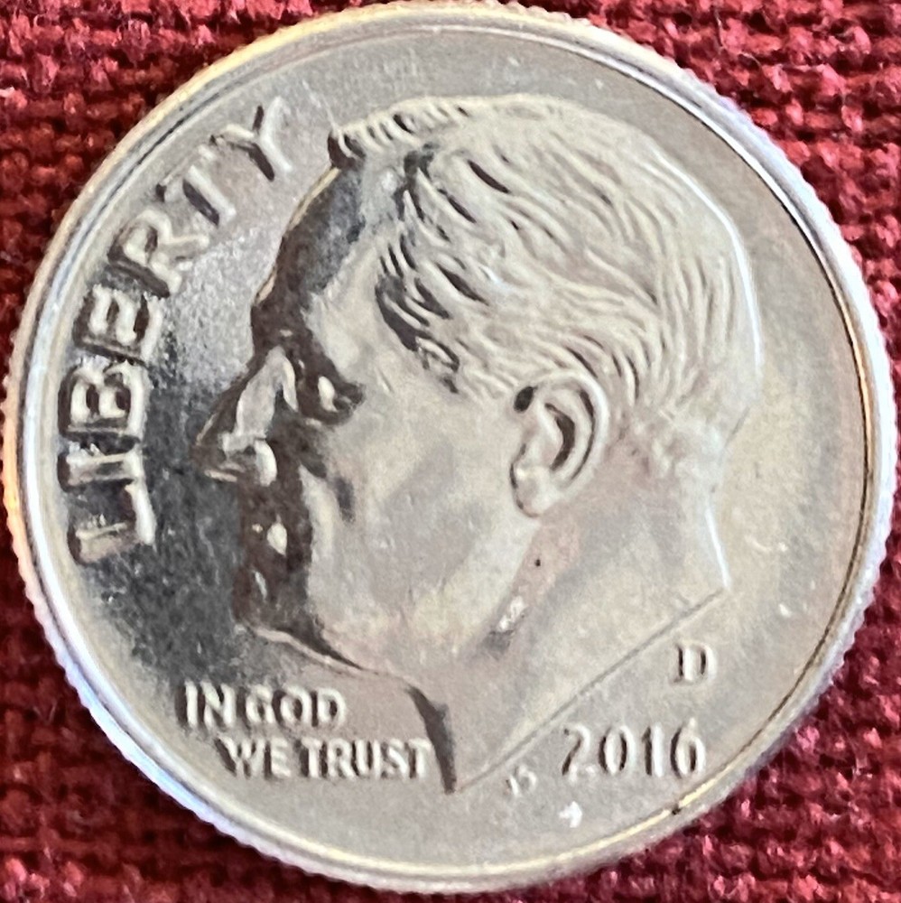 2016 D Uncirculated Roosevelt Dime BU