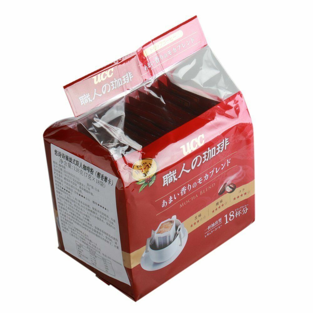 UCC Japan Instant Drip Coffee Mocha Blend 18 packs