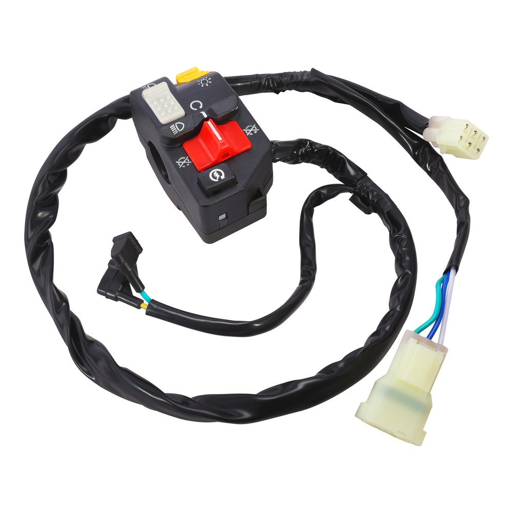 Handlebar Button Start Stop Kill Headlight Switch Fit For Honda TRX400EX 1999-04