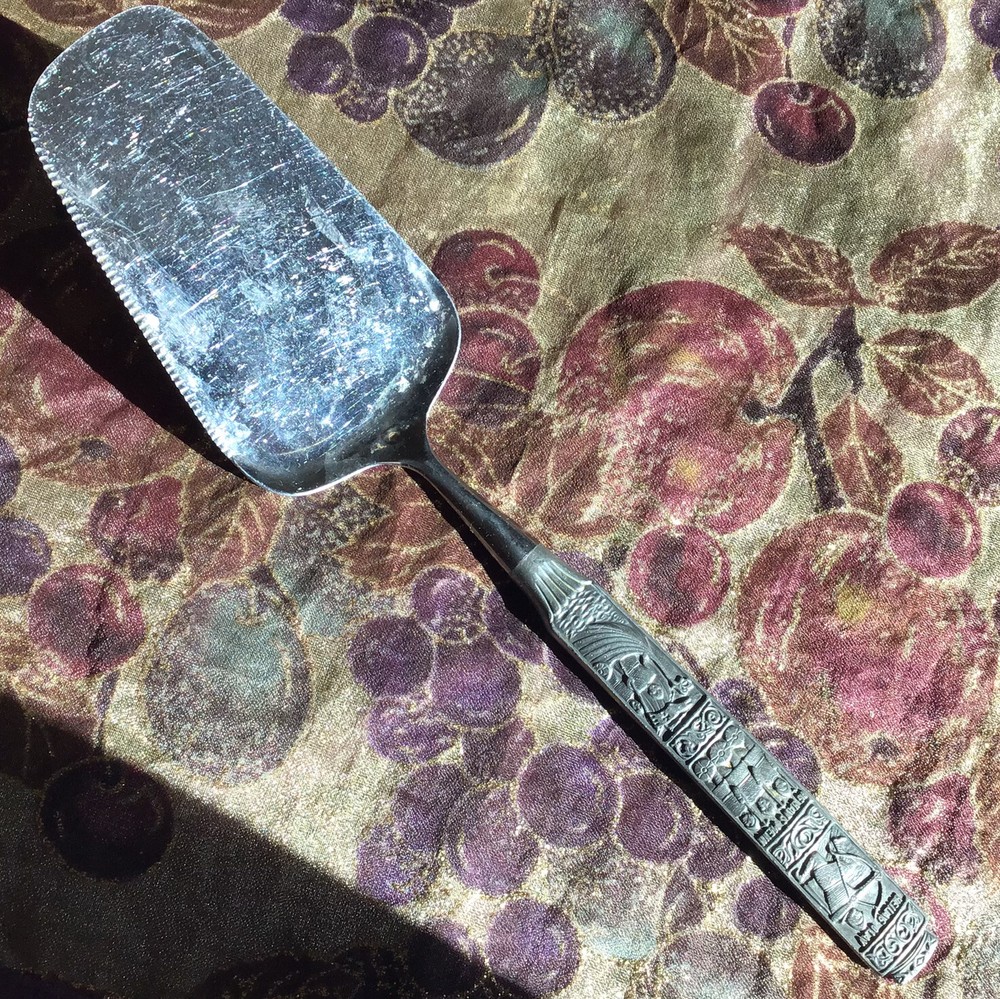 Norway pewter dessert/food server