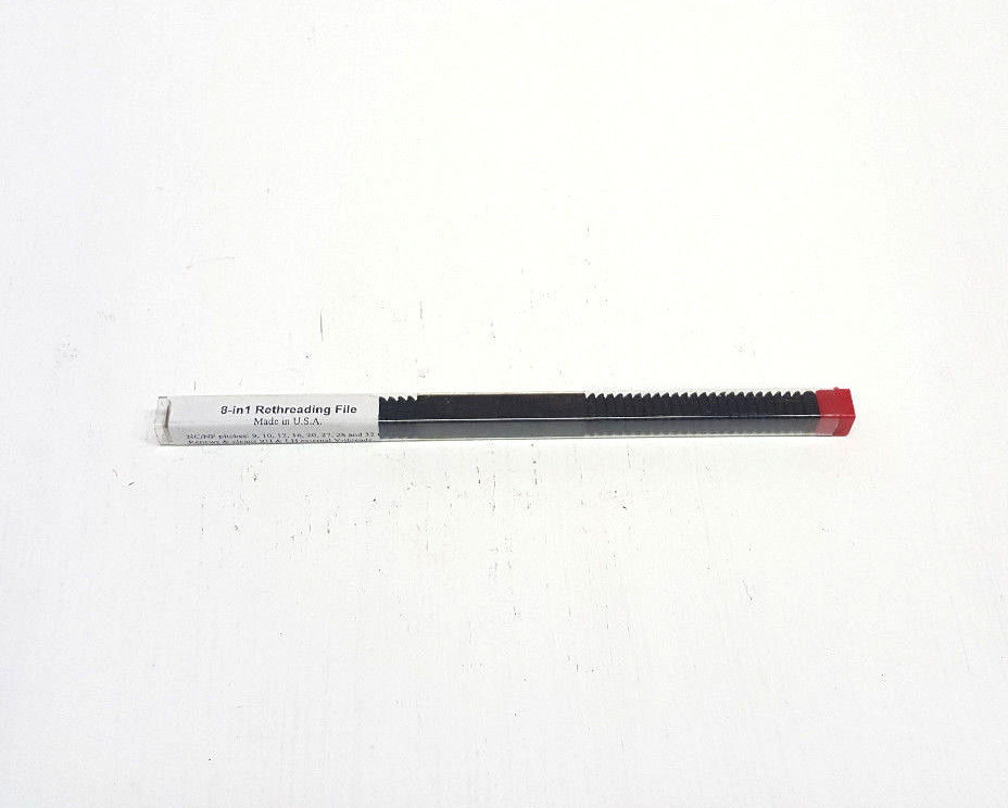 T&E Tools 8 in 1 Rethreading File "Made In The USA"