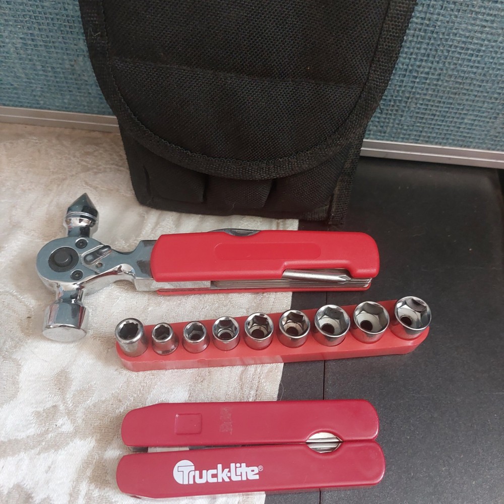 Mini Tool set with belt tool pouch Trucklite