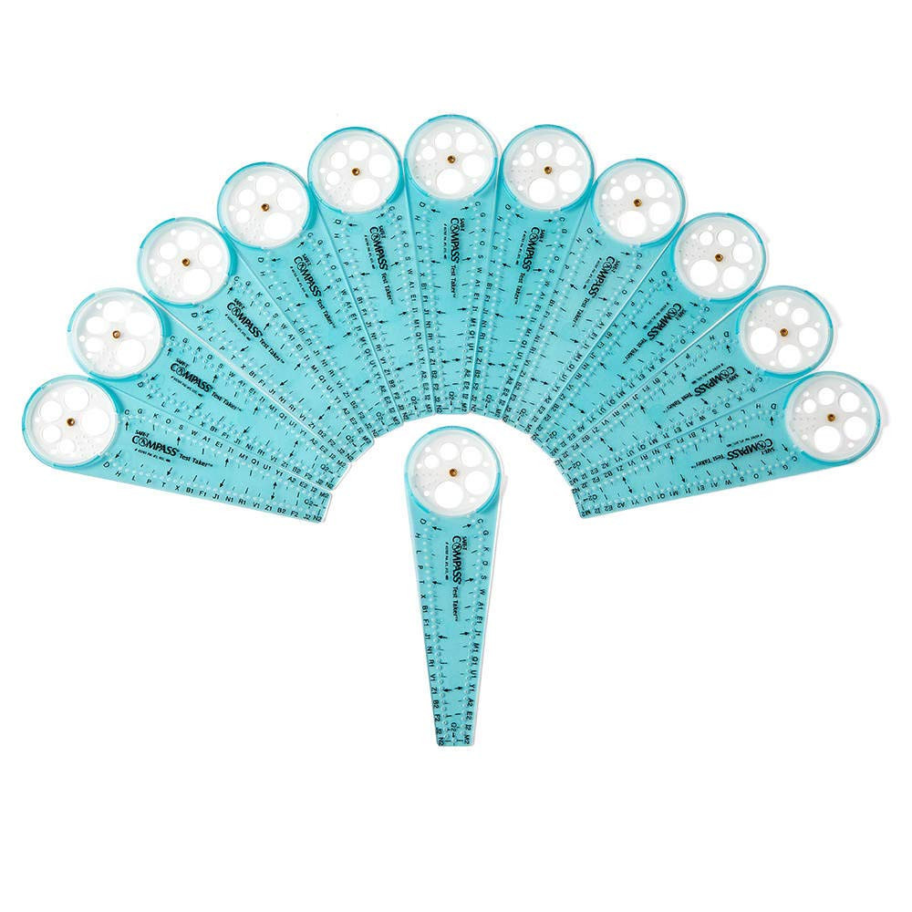 Safe-T Math Compass, 10 In. Blue Compass, Compass for Geometry, Compass Drawing