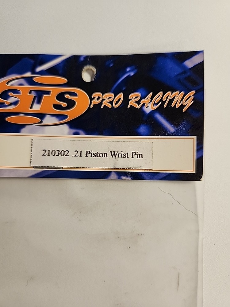 STS Pro Racing 210302 .21 Piston Wrist Pin